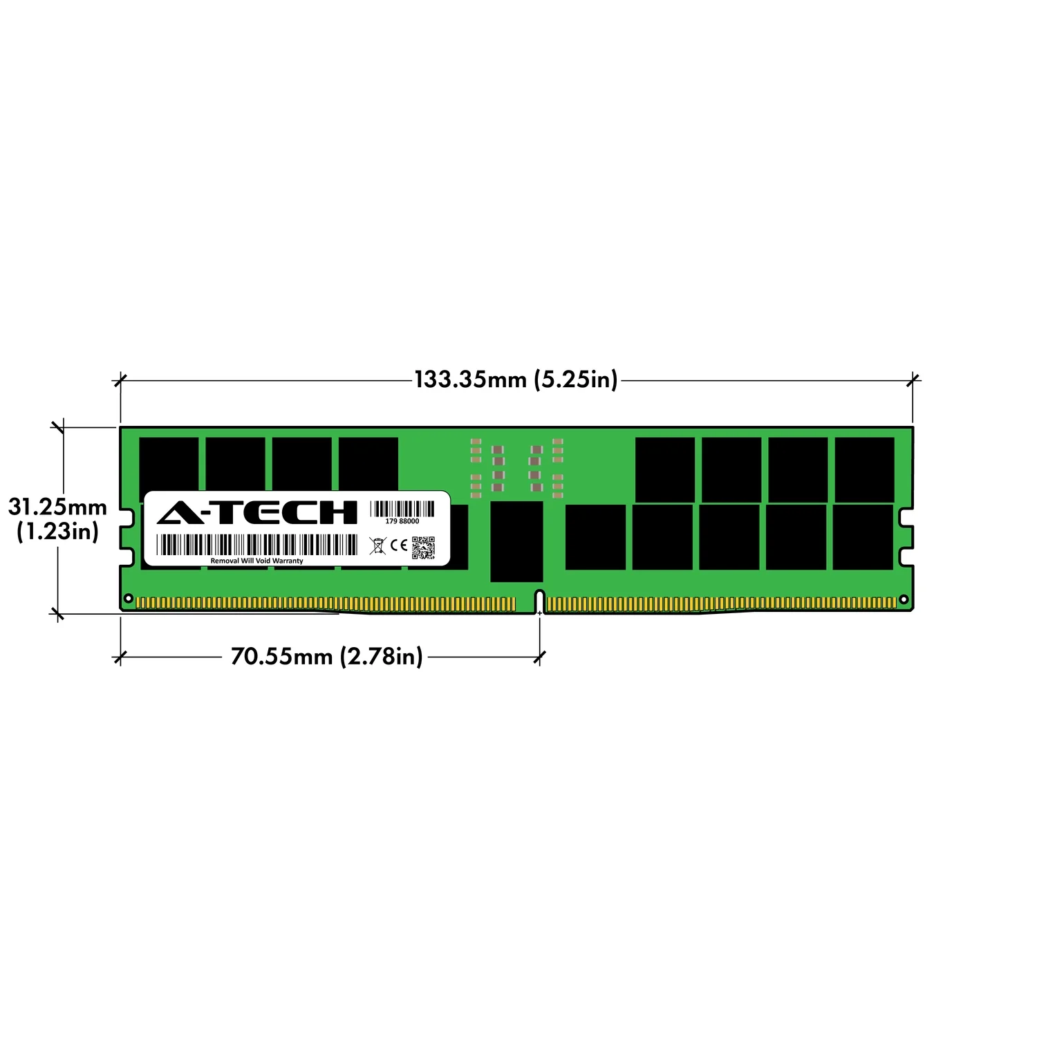 IBM-Lenovo 03LA110 Equivalent 64GB PC5-38400 RDIMM Memory RAM - Image 3