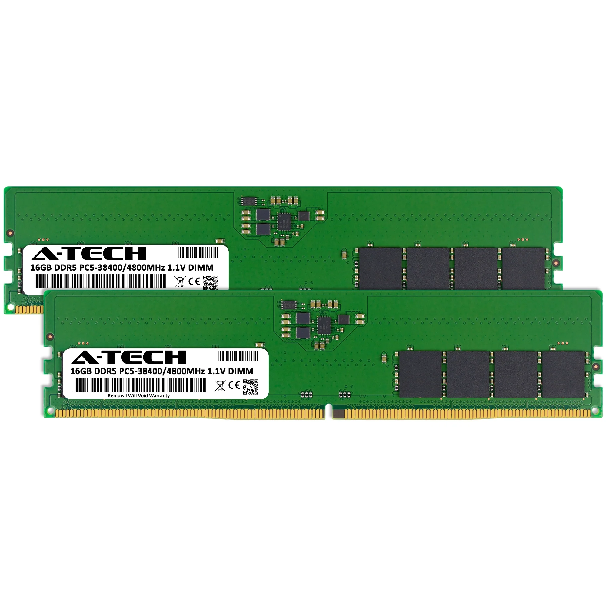 ASRock Rack W680D4U Memory RAM | 32GB Kit (2x16GB)  DDR5 4800MHz (PC5-38400) Non-ECC DIMM - Image 2