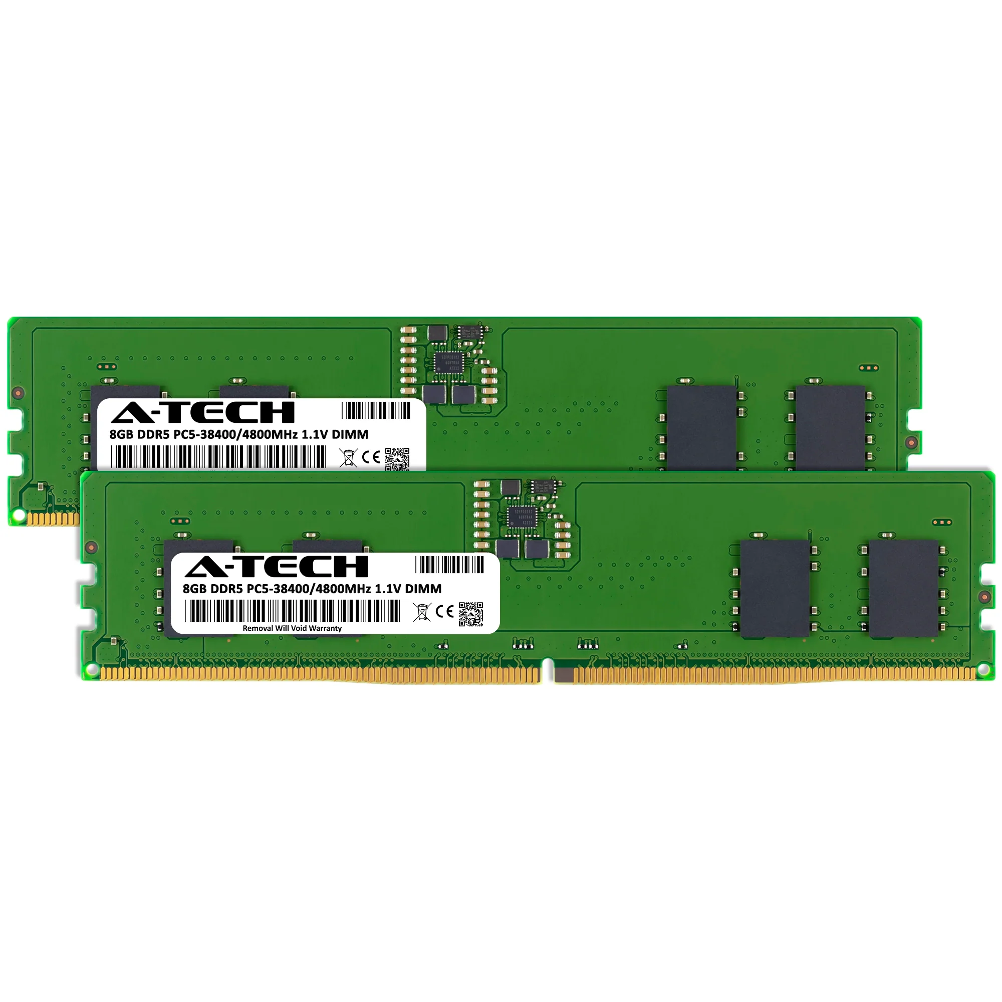 ASRock Rack Z690D4ID-2T/G5/X550 Memory RAM | 16GB Kit (2x8GB) DDR5 4800MHz (PC5-38400) Non-ECC DIMM - Image 2