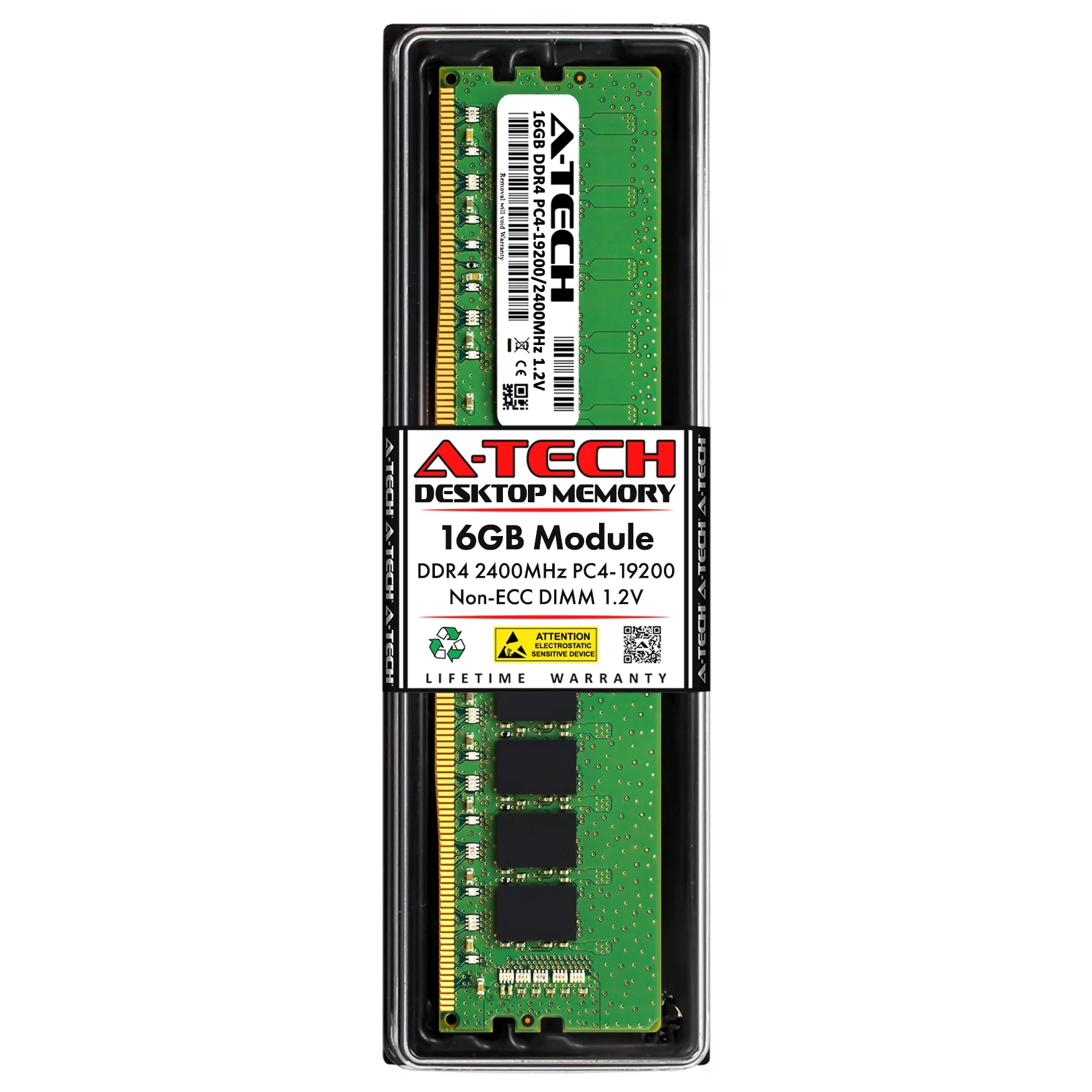 Fujitsu D3417-B Memory RAM | 16GB  DDR4 2400MHz (PC4-19200) Non-ECC DIMM