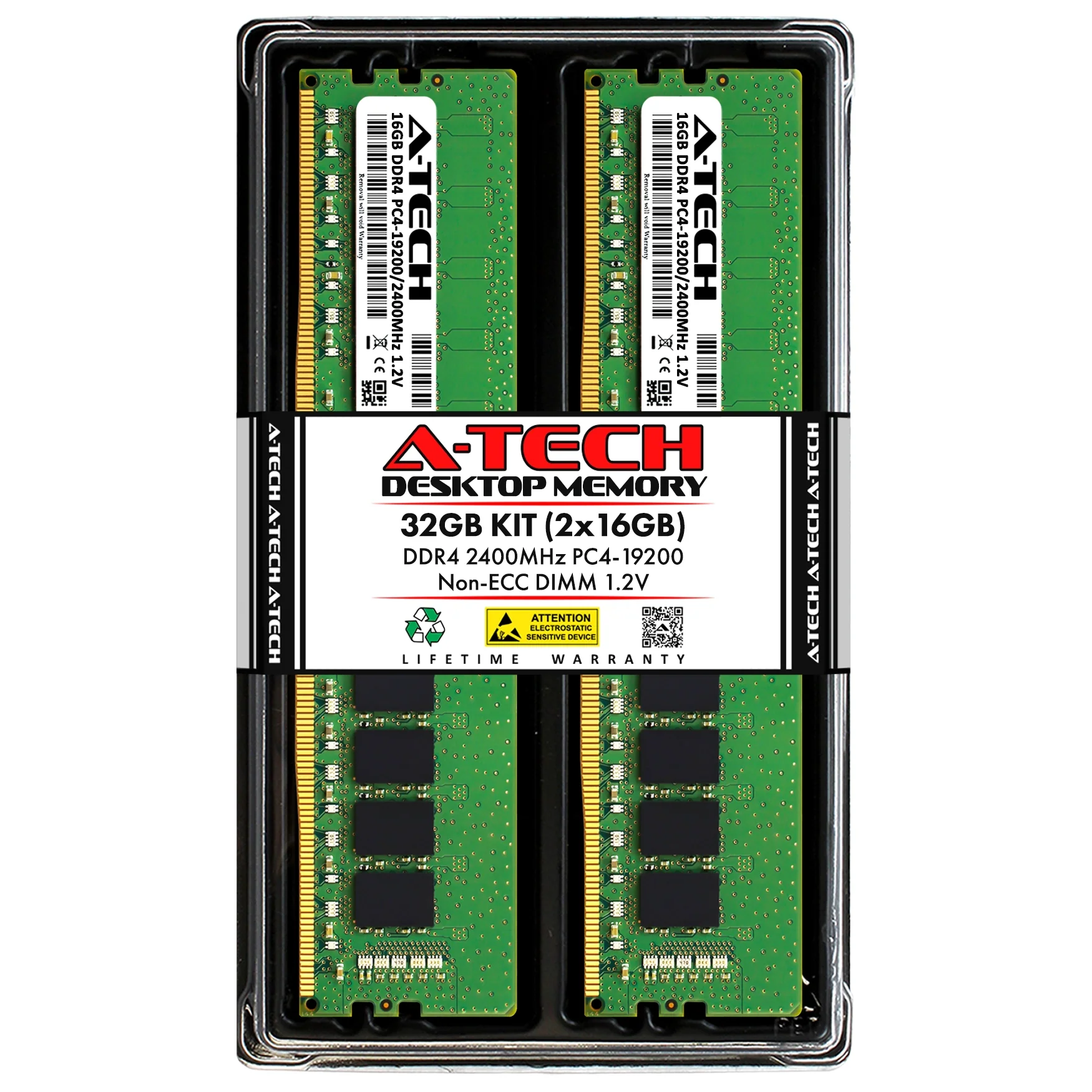 Fujitsu ESPRIMO P958 Memory RAM | 32GB Kit (2x16GB) DDR4 2400MHz (PC4-19200) Non-ECC DIMM