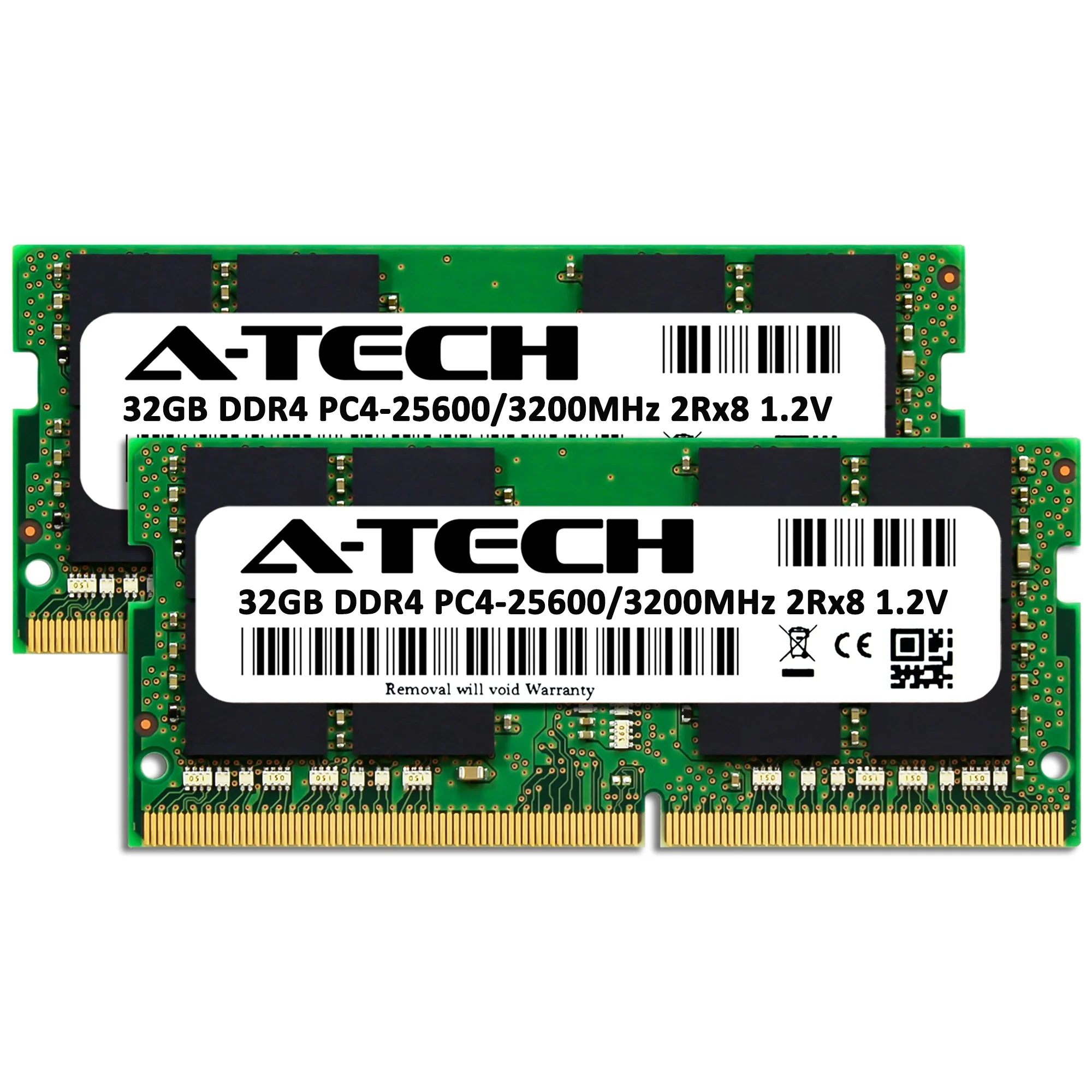 Fujitsu ESPRIMO Q7010 Memory RAM | 64GB Kit (2x32GB) DDR4 3200MHz (PC4-25600) SODIMM - Image 2