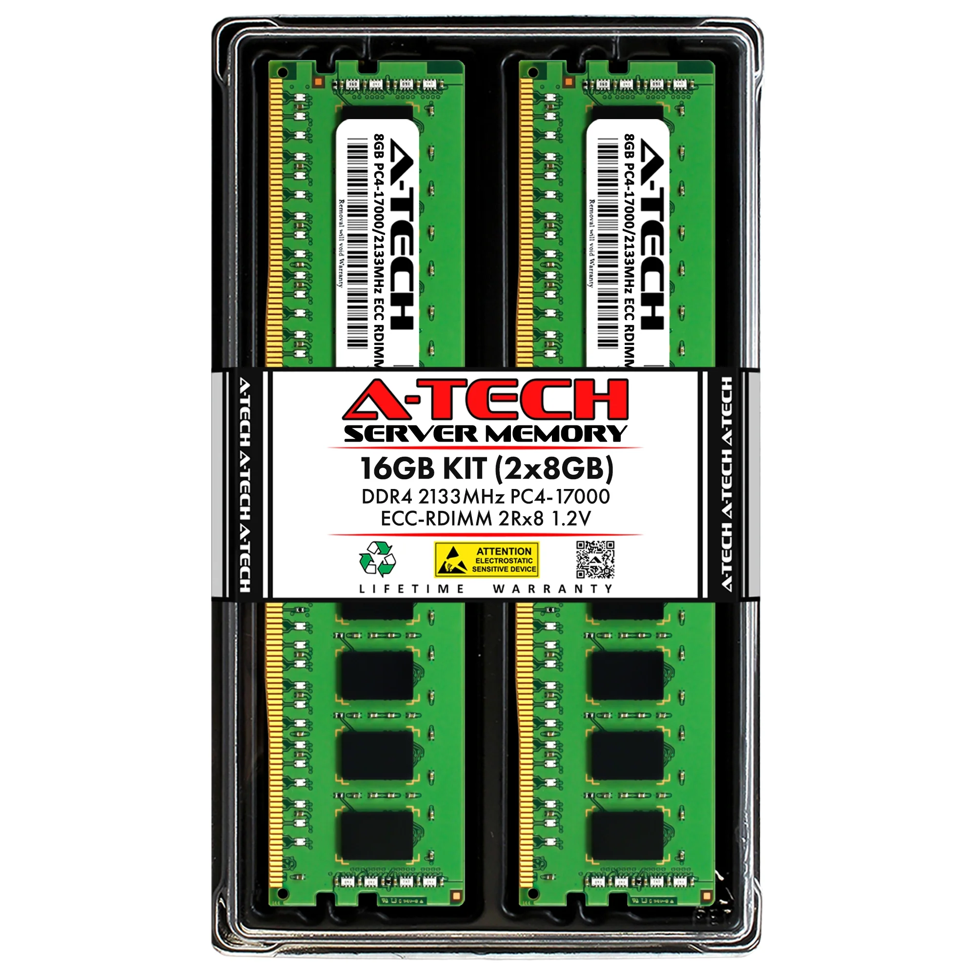GIGABYTE R120-T35 MT30-GS2 Memory RAM | 16GB Kit (2x8GB) 2Rx8 DDR4 2133MHz (PC4-17000) RDIMM