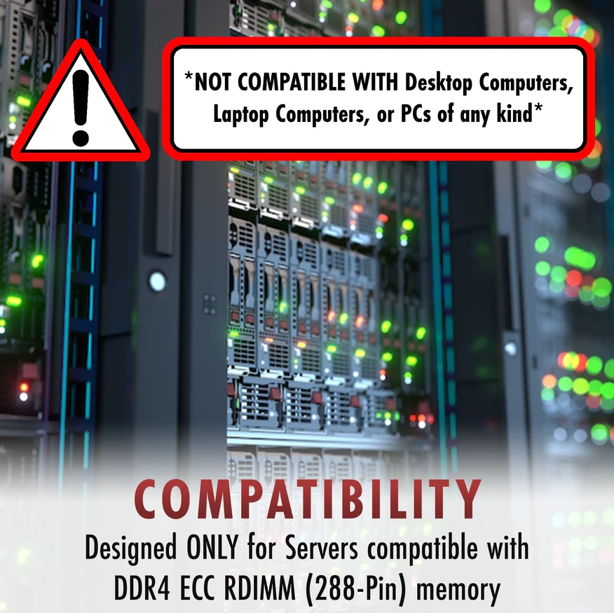Intel Xeon E5-1603V3 Memory RAM | 8GB 1Rx8 DDR4 2666MHz (PC4-21300) RDIMM - Image 4