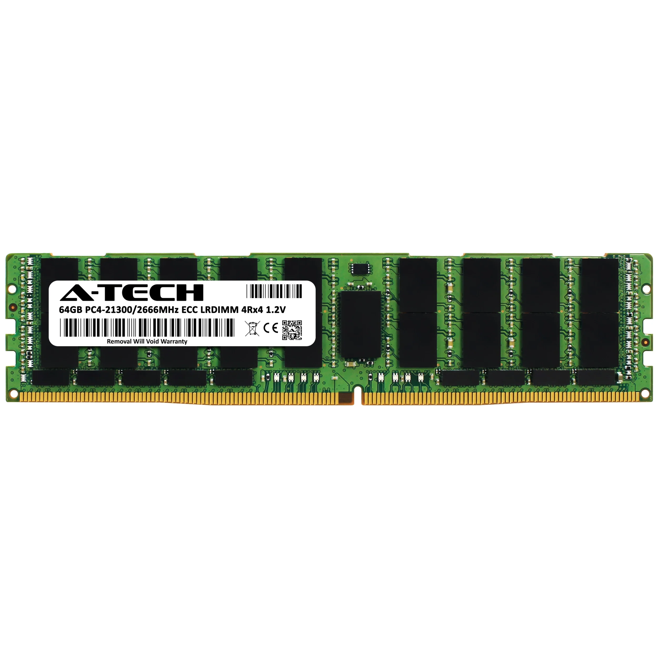 Intel Xeon E5-2609V3 Memory RAM | 64GB 4Rx4 DDR4 2666MHz (PC4-21300) LRDIMM - Image 2