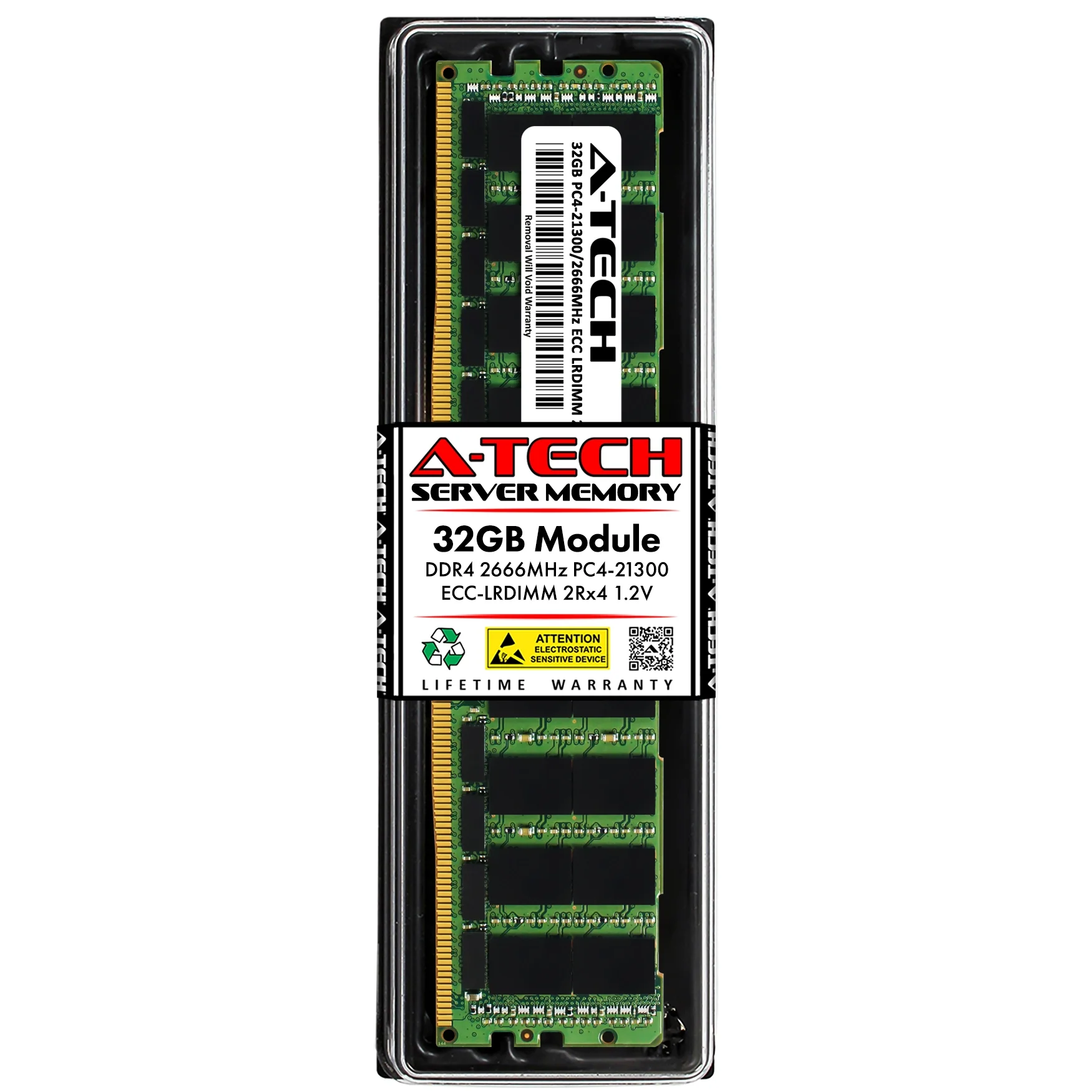 Intel Xeon E5-2618LV3 Memory RAM | 32GB 2Rx4 DDR4 2666MHz (PC4-21300) LRDIMM