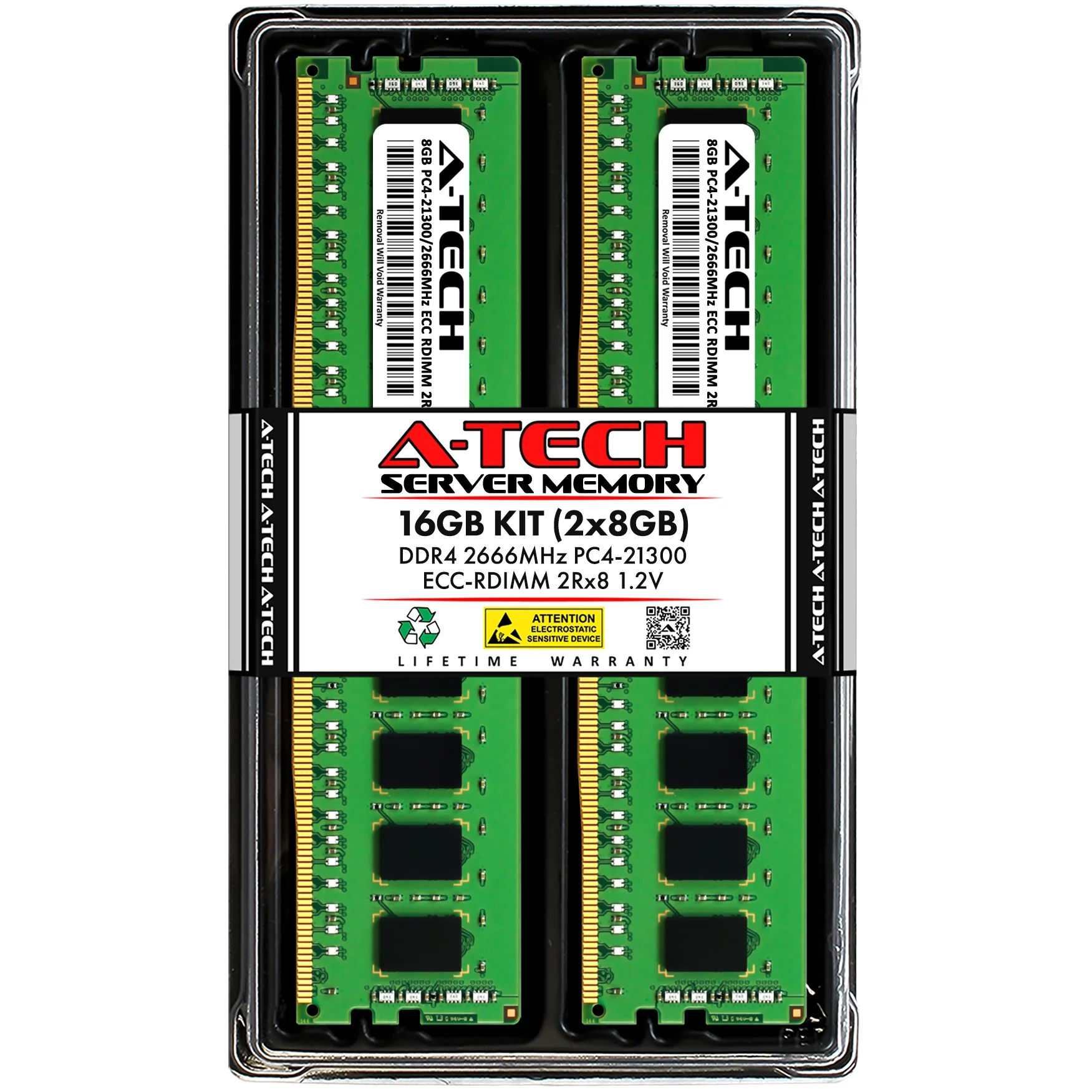 Intel Xeon E5-2697V4 Memory RAM | 16GB Kit (2x8GB) 2Rx8 DDR4 2666MHz (PC4-21300) RDIMM