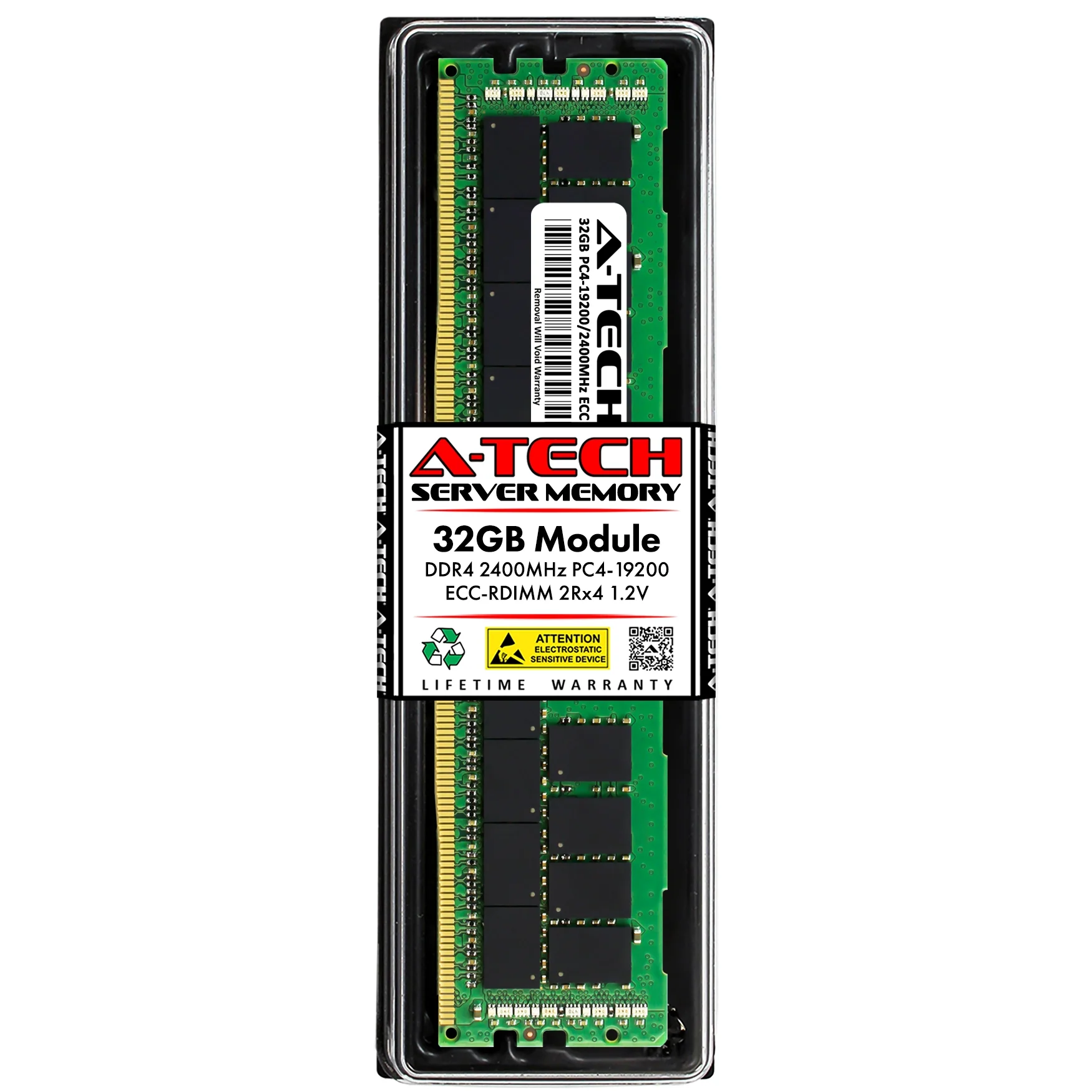 Intel Xeon E7-8860V4 Memory RAM | 32GB 2Rx4 DDR4 2400MHz (PC4-19200) RDIMM