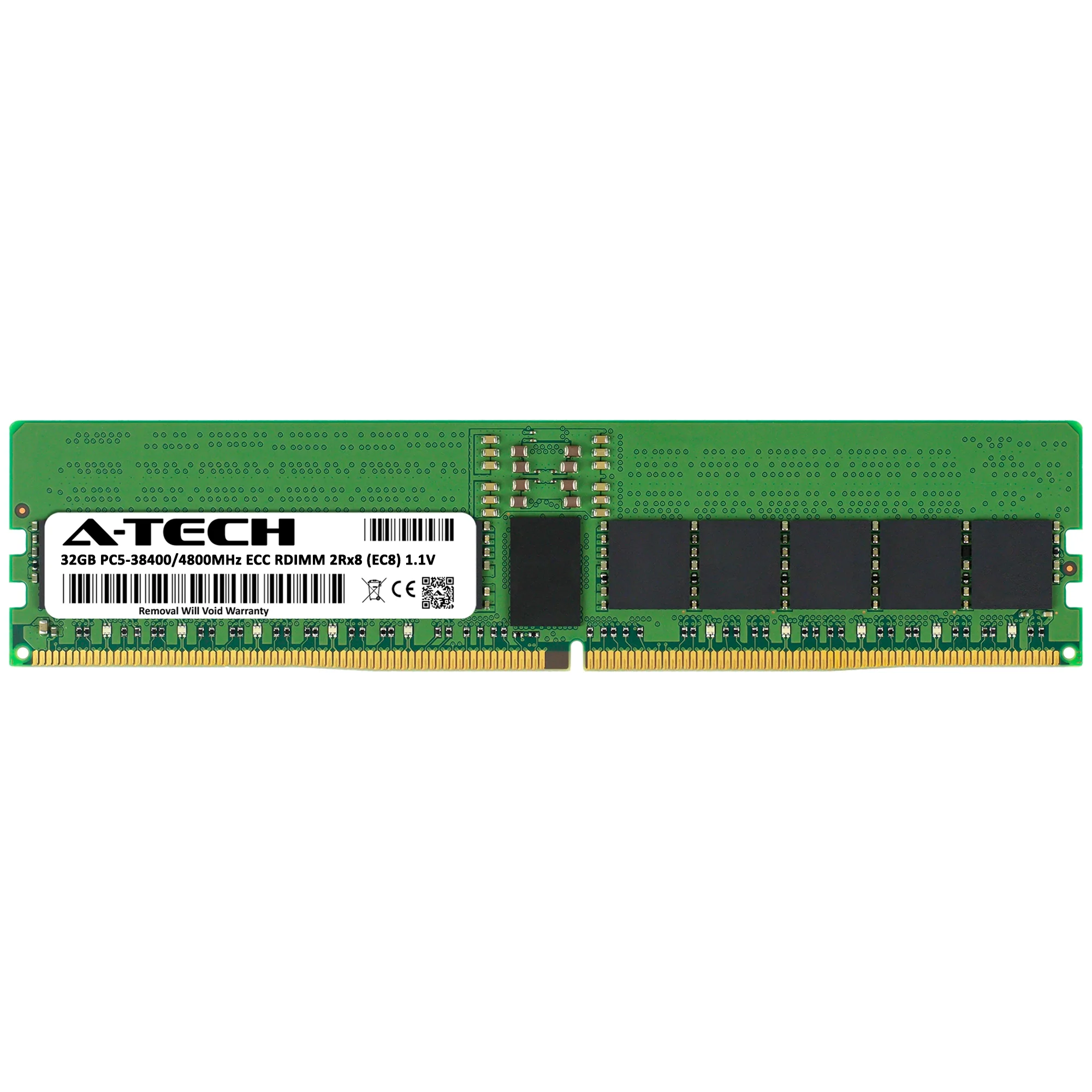 Intel Xeon w5-2455X Memory RAM | 32GB 2Rx8 DDR5 4800MHz (PC5-38400) EC8 RDIMM - Image 2