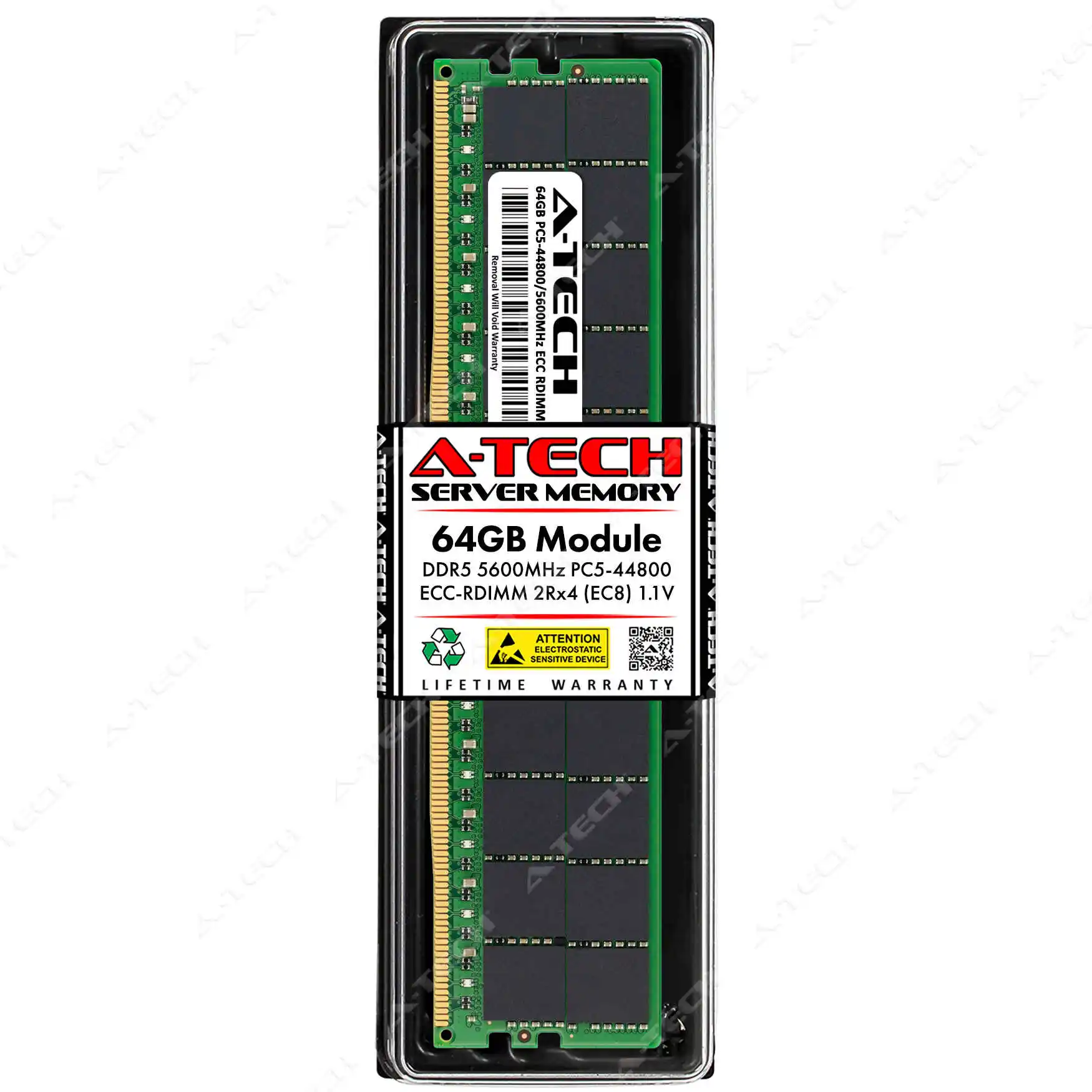 Kingston KSM56R46BD4PMI-64HAI Equivalent 64GB PC5-44800 RDIMM Memory RAM