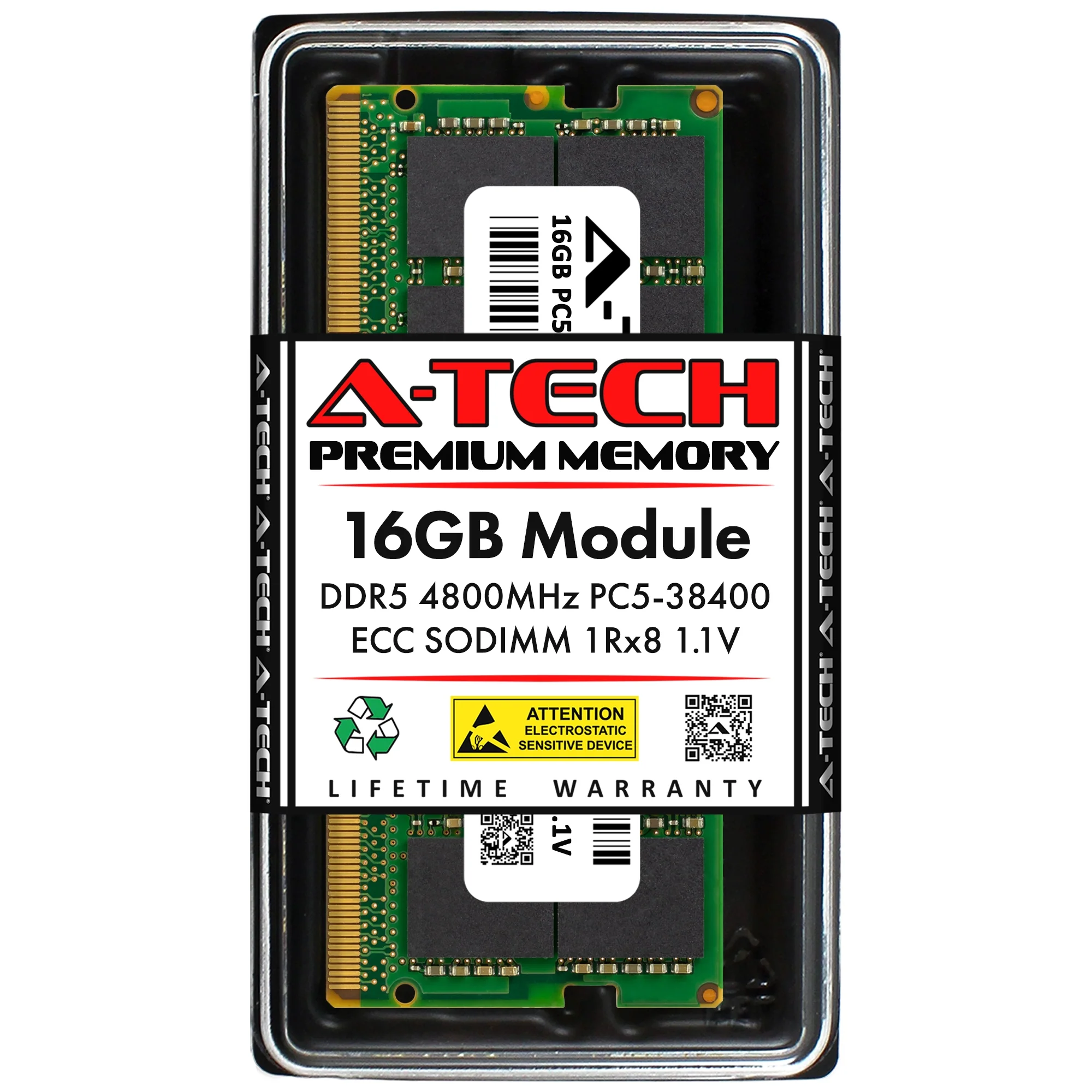 Kingston KTL-TN548T-16G Equivalent 16GB PC5-38400 ECC SODIMM Memory RAM