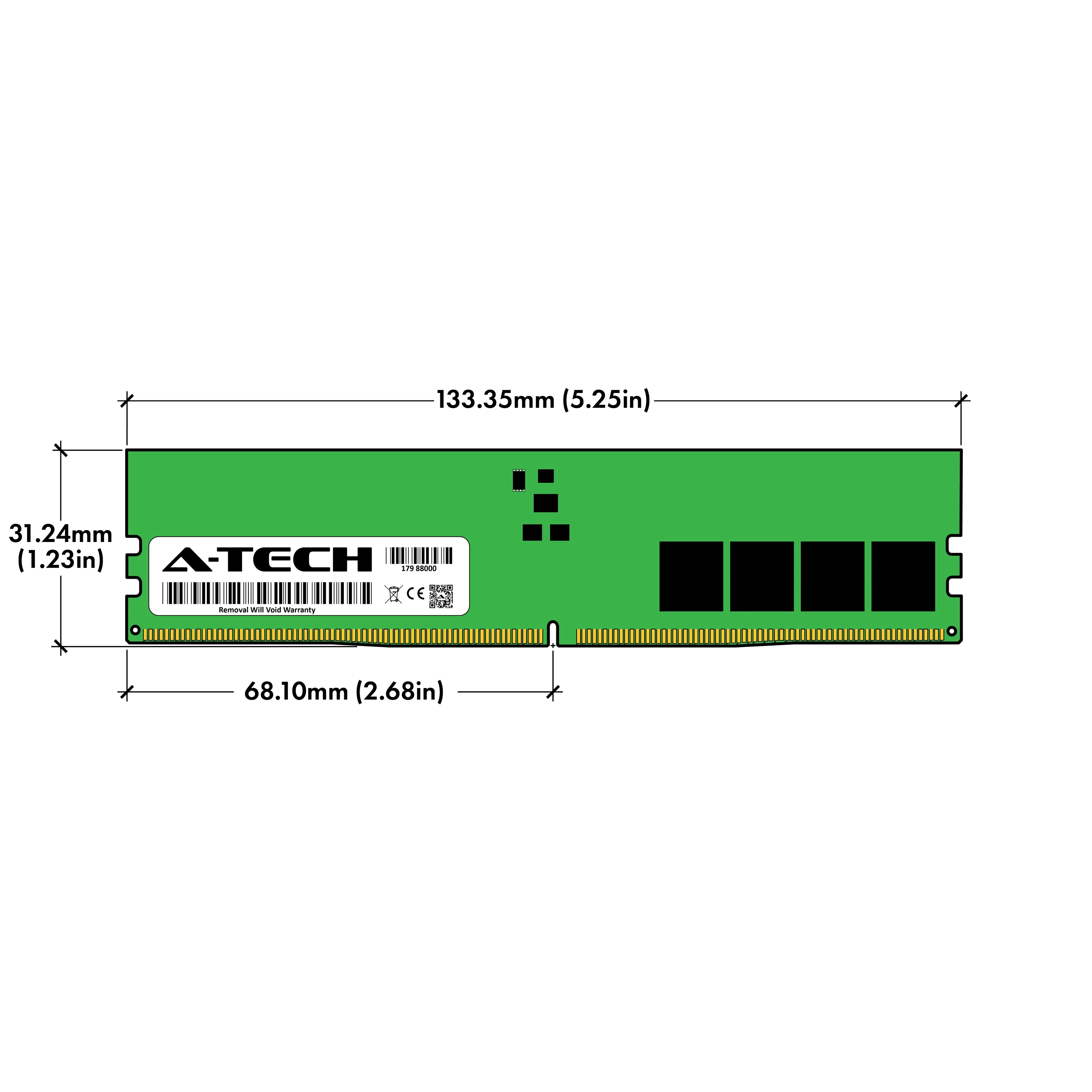 Samsung M323R4GA3EB0-CWM Equivalent 32GB PC5-44800 DIMM Memory RAM - Image 3