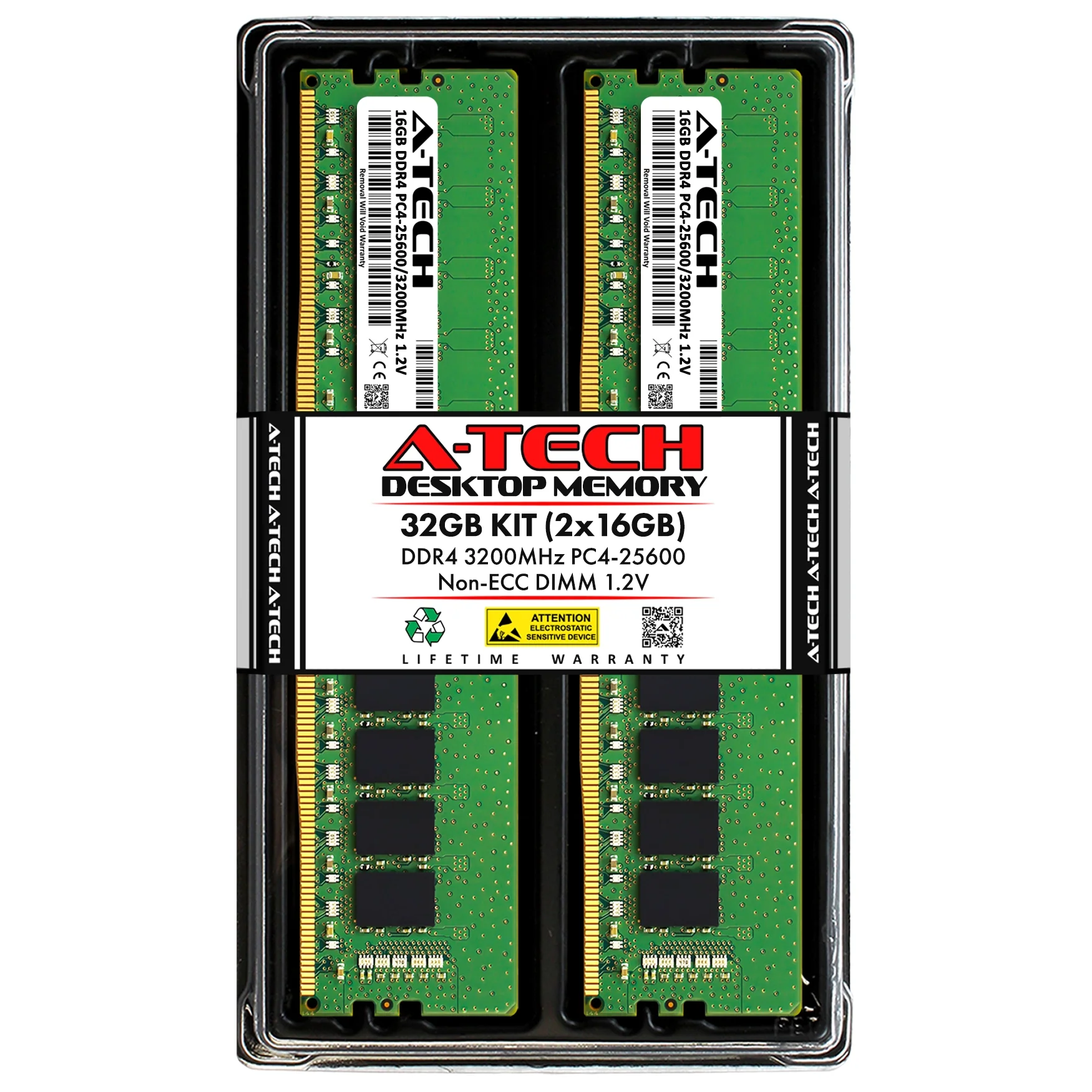 MSI Creator X299 Memory RAM | 32GB Kit (2x16GB)  DDR4 3200MHz (PC4-25600) Non-ECC DIMM