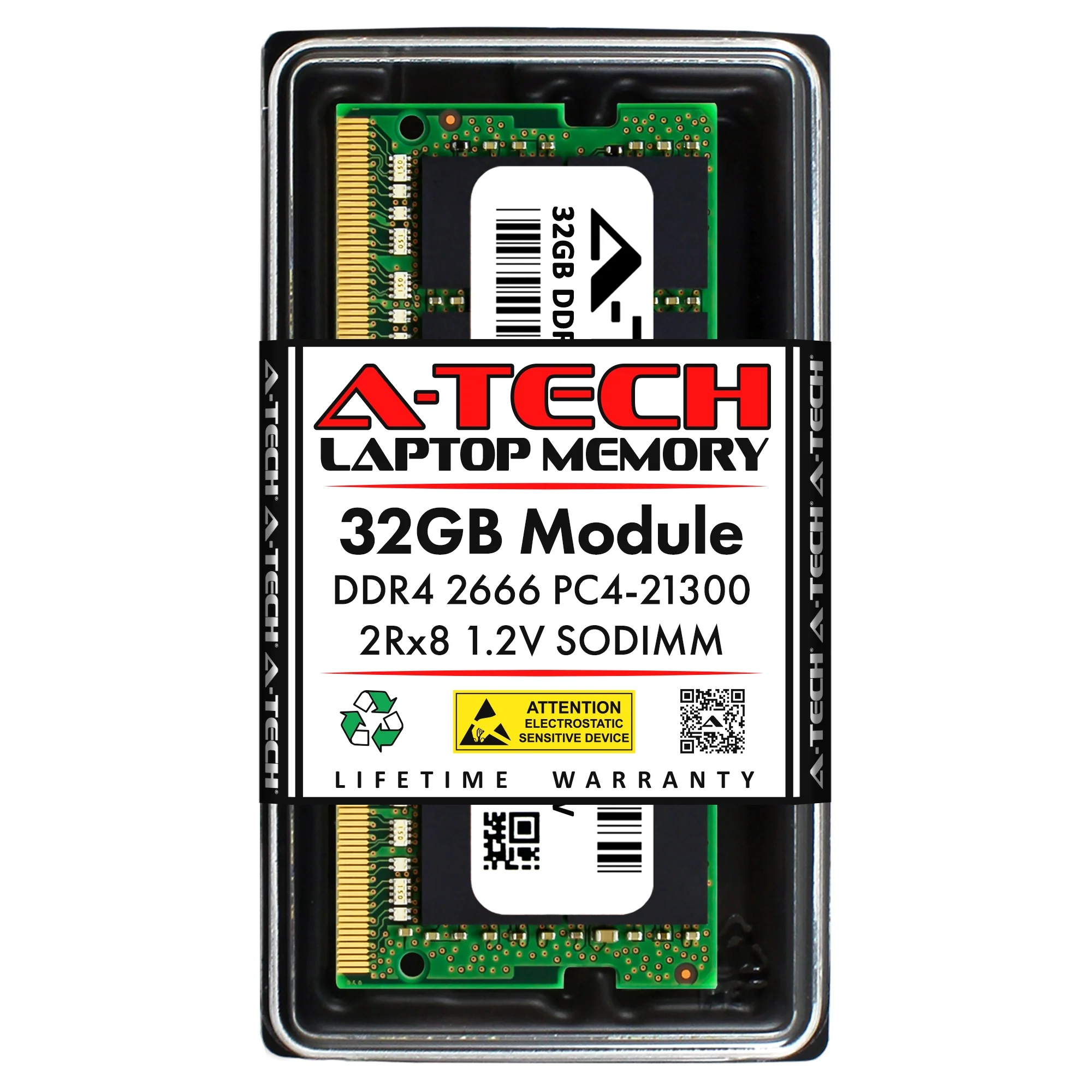 MSI GF75 Thin 10SDR Memory RAM | 32GB DDR4 2666MHz (PC4-21300) SODIMM