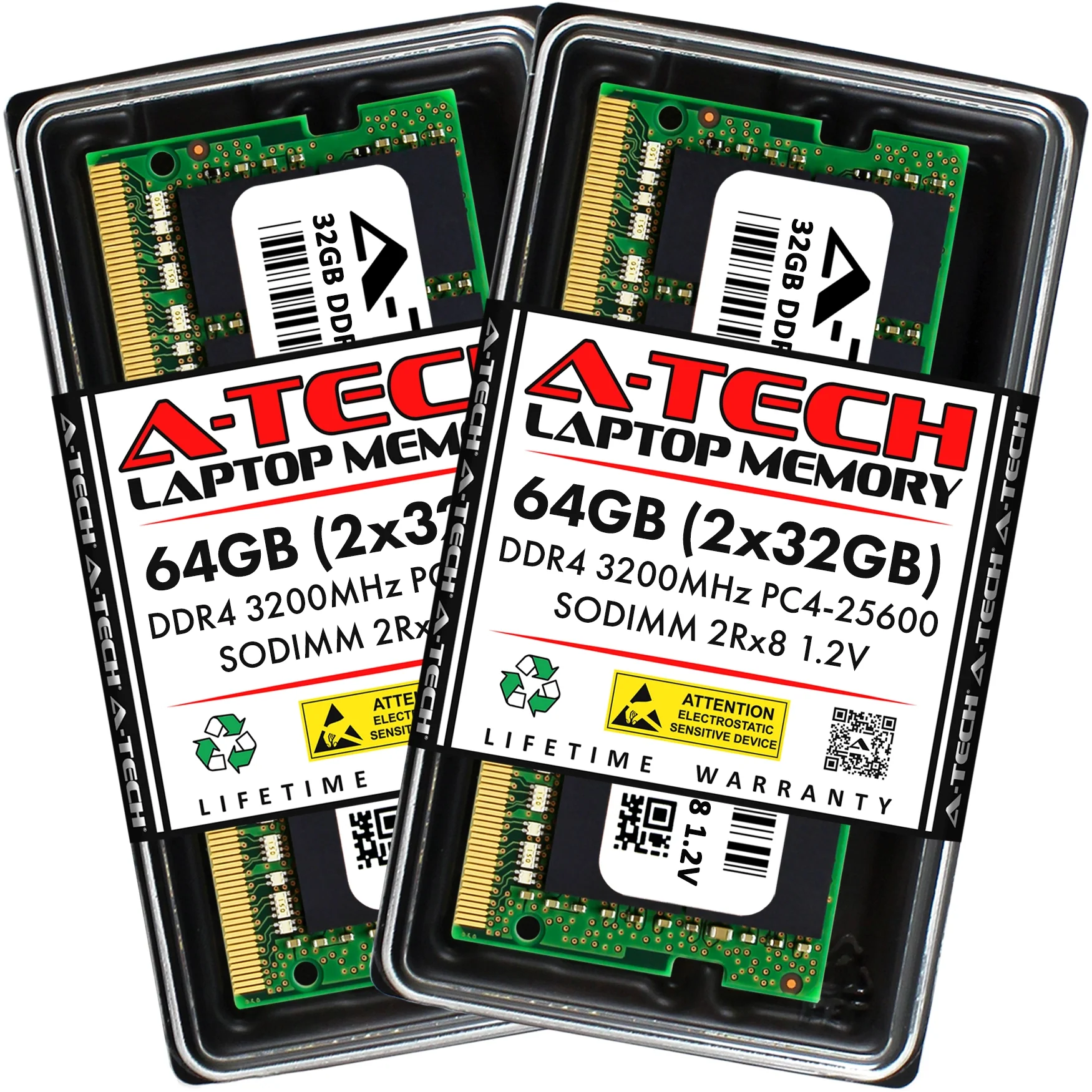MSI Modern 15 A5SX Memory RAM | 64GB Kit (2x32GB) 2Rx8 DDR4 3200MHz (PC4-25600) SODIMM