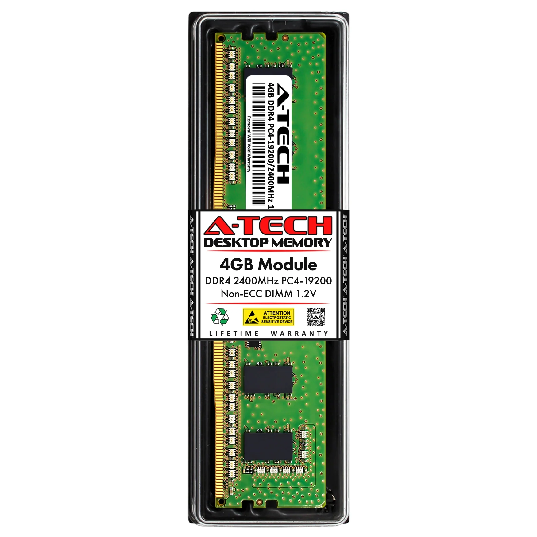 MSI MPG Z390I Gam Memory RAM | 4GB  DDR4 2400MHz (PC4-19200) Non-ECC DIMM