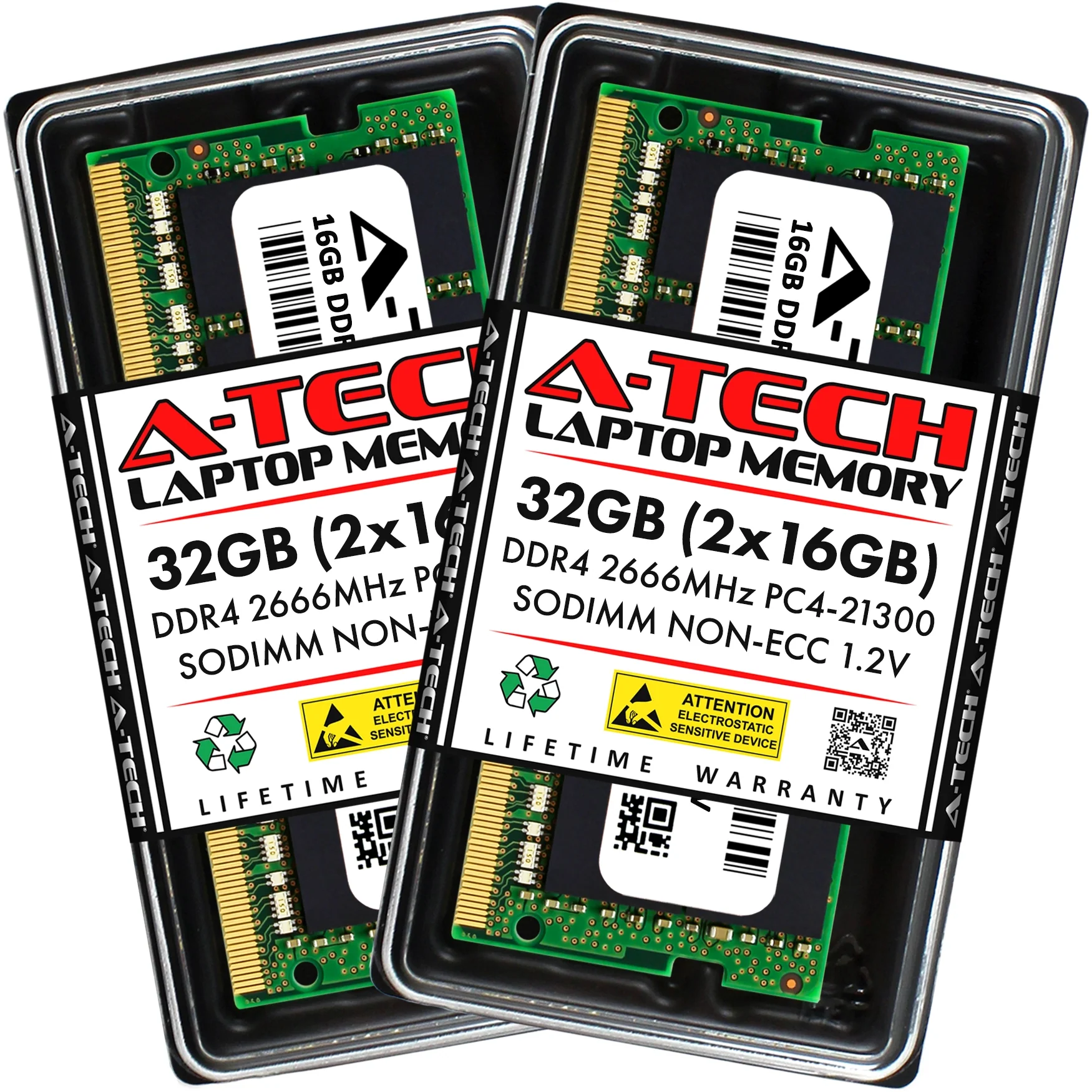 MSI Nightblade MIB Memory RAM | 32GB Kit (2x16GB)  DDR4 2666MHz (PC4-21300) SODIMM