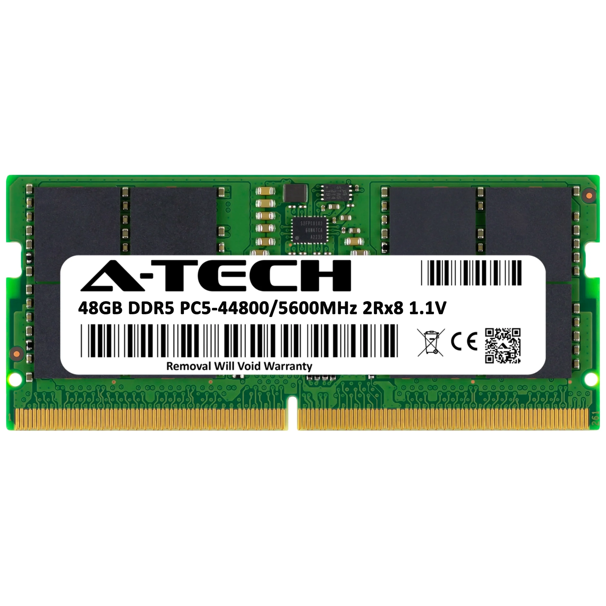 MSI Pulse 16 AI C1V Memory RAM | 48GB 2Rx8 DDR5 5600MHz (PC5-44800) SODIMM - Image 2