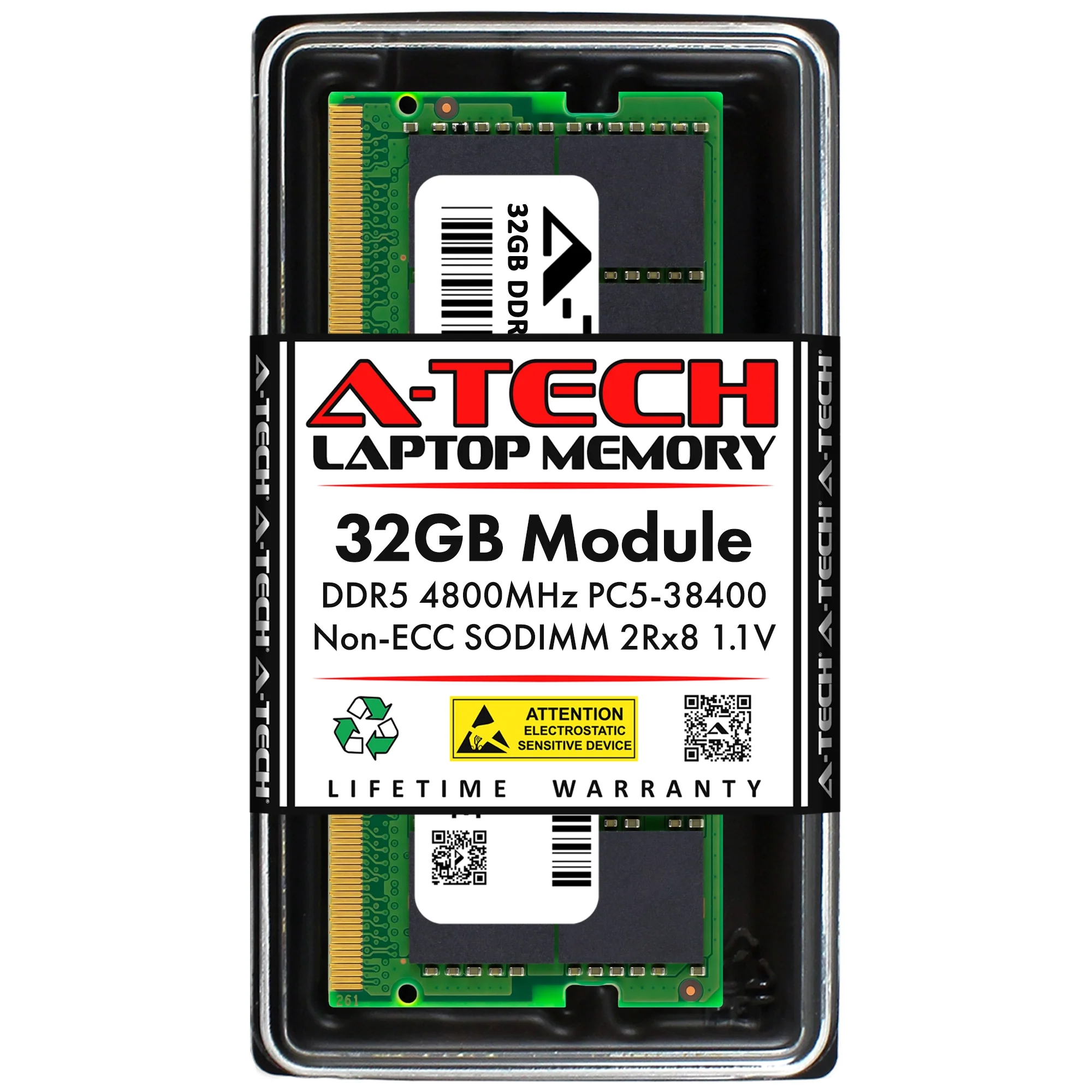 MSI Vector GP76 12UGSO Memory RAM | 32GB 2Rx8 DDR5 4800MHz (PC5-38400) SODIMM