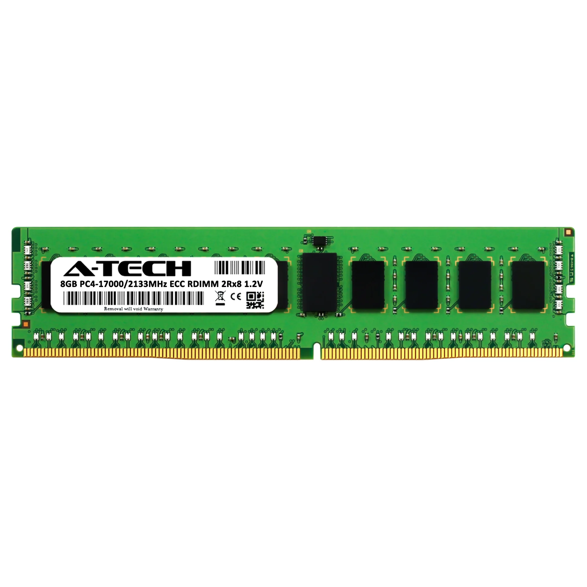 QNAP ES1686dc-2142IT-96G Memory RAM | 8GB 2Rx8 DDR4 2133MHz (PC4-17000) RDIMM - Image 2