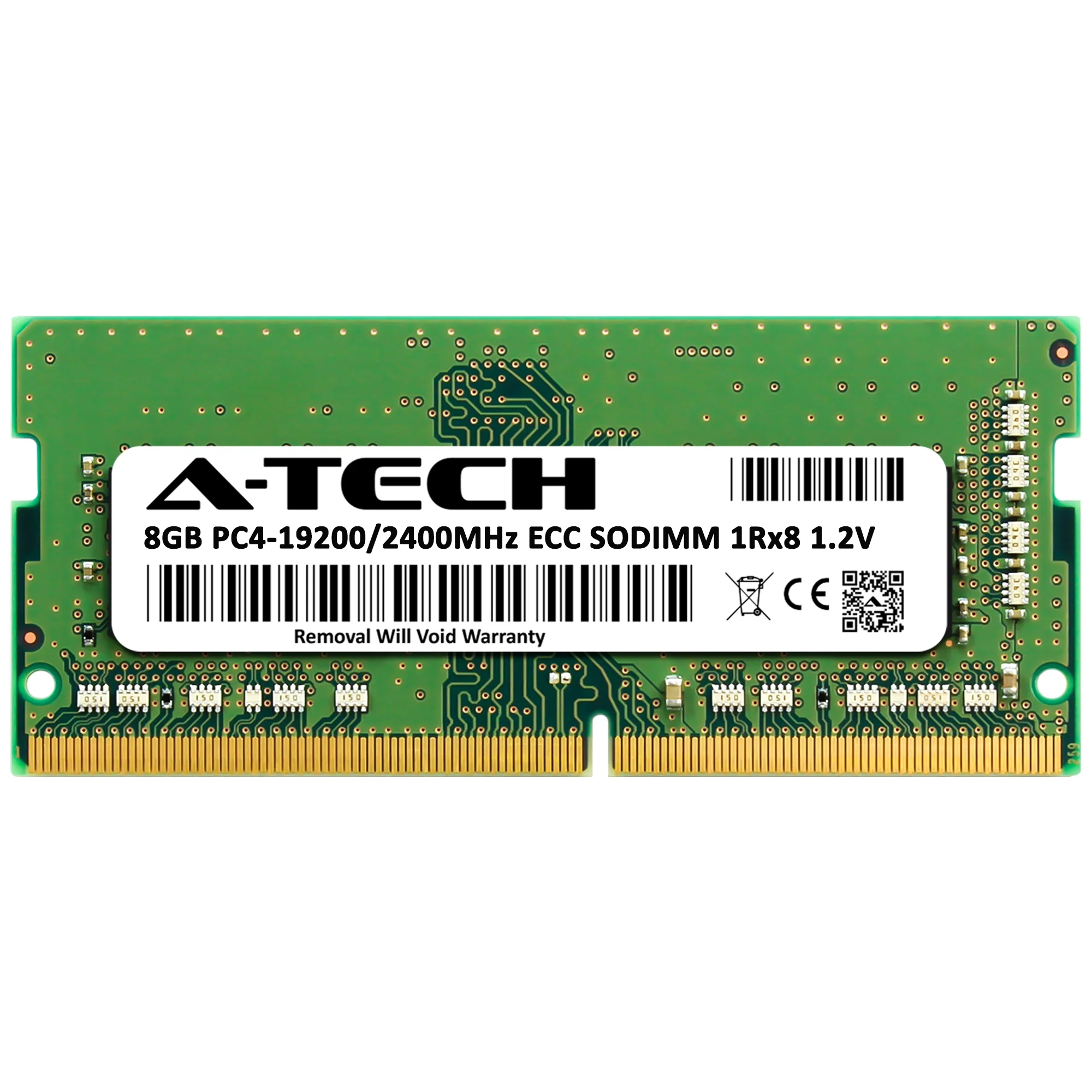 QNAP TS-873AeU-4G Memory RAM | 8GB 1Rx8 DDR4 2400MHz (PC4-19200) ECC SODIMM - Image 2