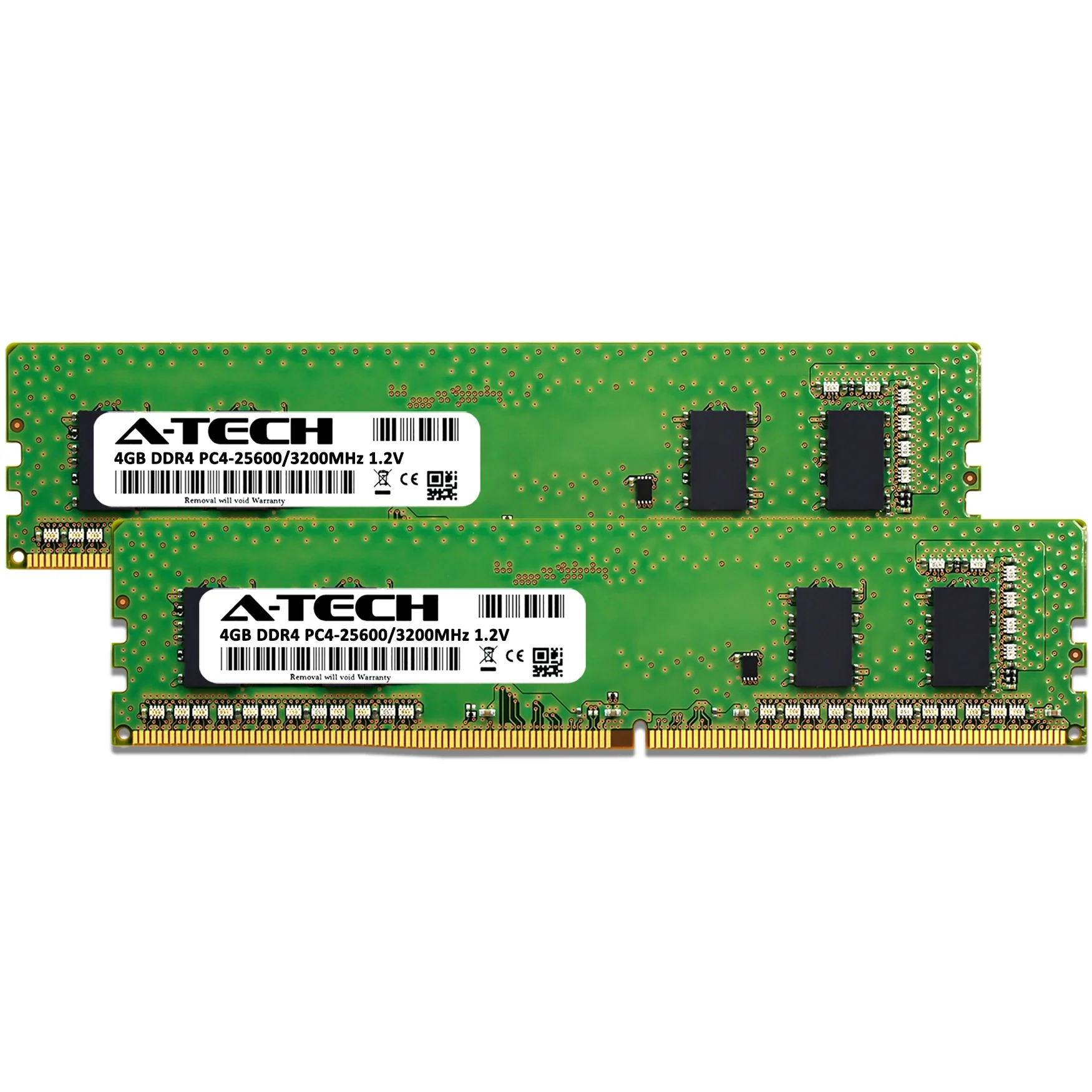 QNAP TS-h1677XU-RP-3700X-32G Memory RAM | 8GB Kit (2x4GB) DDR4 3200MHz (PC4-25600) Non-ECC DIMM - Image 2