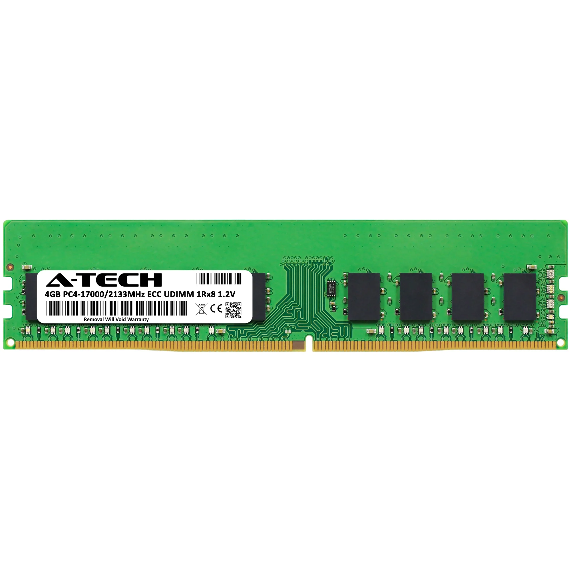 QNAP TS-h886-D1622-16G Memory RAM | 4GB 1Rx8 DDR4 2133MHz (PC4-17000) ECC UDIMM - Image 2