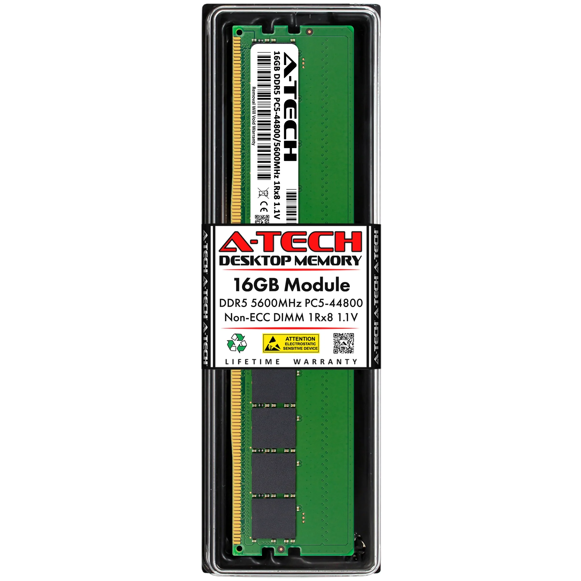 TeamGroup TED516G5600C46BK Equivalent 16GB PC5-44800 DIMM Memory RAM